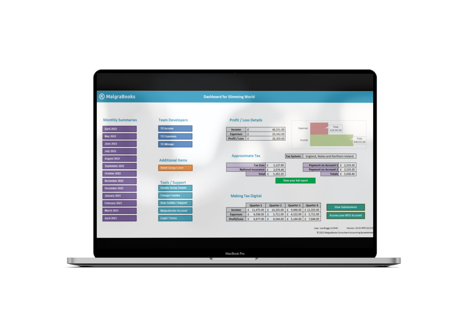 22/23 Cloud Spreadsheets – New Layouts, Features and Country settings